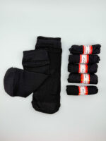 جوراب زنانه پارازین کفدار ضخامت 1/20 مشکی