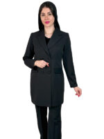 مانتو شلوار هانده کجراه مشکی