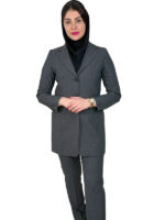 مانتو شلوار کد 220 فیلافیل ترک ذغالی