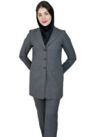مانتو شلوار کد 220 فیلافیل ترک زغالی