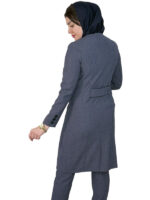 مانتو شلوار کد 320 فیلافیل ترک سرمه ای garebaghi