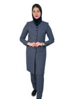 مانتو شلوار کد 320 فیلافیل ترک سرمه ای شیک