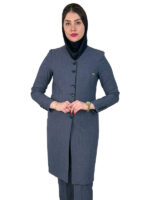مانتو شلوار کد 320 فیلافیل ترک سرمه ای شیک